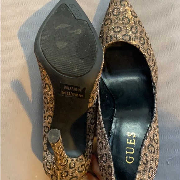 Guess sparkly high heel shoe pumps - Picture 4 of 4